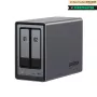 Ugreen NASync DXP2800 sistema NAS 2-Bay compatto Intel® N N100 8 GB DDR5 0 TB UGOS Pro nero