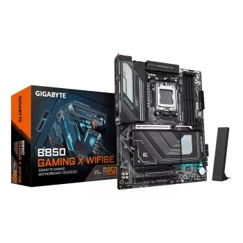 GIGABYTE B850 GAMING X WIFI6E scheda madre - CPU AMD Ryzen serie 9000, 12+2+2 fasi Digital VRM, fino a 8200MHz DDR5 (OC), 1xPCIe 5.0 + 2xPCIe 4.0 M.2, 2.5LAN, WIFI 6E, USB 3.2 Gen 2x2