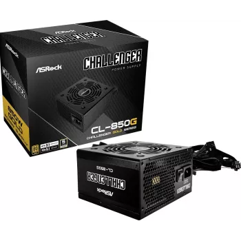 ASROCK alimentatore Challenger Cl-850g 850w 80+ Gold nero ATX