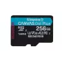Kingston Technology 256 GB microSDXC Canvas Go Plus Gen4 200R A2 U3 confezione singola senza adattatore
