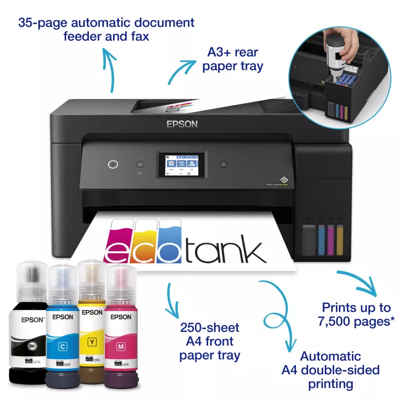 Epson EcoTank ET-15000 getto d'inchiostro A3 4800 x 1200 DPI 17 ppm Wi-Fi