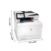 HP Color LaserJet Pro MFP M479fnw, stampa, copia, scansione, fax, e-mail, scansione a e-mail/PDF; ADF da 50 fogli senza pieghe