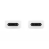 Samsung EP-DN975 - cavo USB - USB-C (M) a USB-C (M) - USB 2.0 - 1 m - alimentazione USB (5A, 100 W) - bianco - per Galaxy Note10, Note10+, Note10+