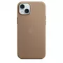 APPLE custodia Apple FineWoven compatibile MagSafe iPhone 15 Plus tortora