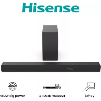 Hisense HS3100 nero 3.1 canali 480 W