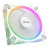 Ventola per case ASUS Prime MR120 120 mm 1600 RPM bianco (confezione da 3, LED, 58 CFM, 23 dB)