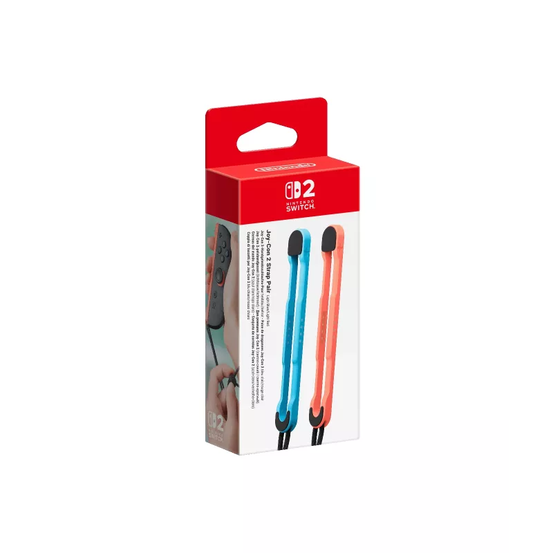 Nintendo Joy-Con 2 cinturini (set da 2) azzurro / rosso chiaro