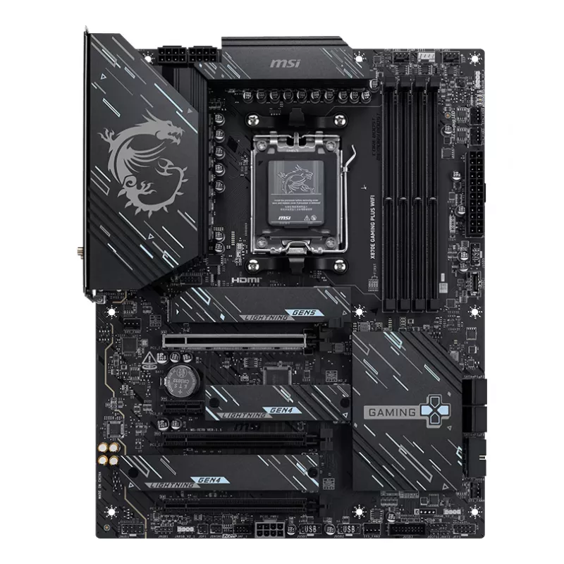 MSI X870E GAMING PLUS WIFI scheda madre AMD X870E socket AM5 ATX