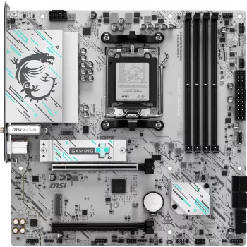 Scheda madre MSI B840M GAMING PLUS WIFI6E microATX, socket AM5, DDR5 fino a 256 GB, Wi-Fi 6E, 2,5GbE, M.2 x2, HDMI 2.1