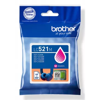 Brother LC521M cartuccia d'inchiostro originale – magenta