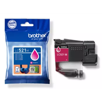 Brother LC521M cartuccia d'inchiostro originale – magenta