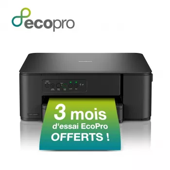 Brother stampante a getto d'inchiostro wireless compatta 3-in-1 DCP-J1260W, getto d'inchiostro, stampa a colori, 1200 x 6000 DPI, copia a colori, A4, nero