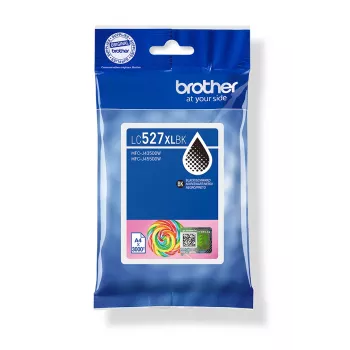 Brother originale LC527XLBK cartuccia d'inchiostro ad alto rendimento – nero, rendimento alto (XL), nero, inchiostro pigmentato, 1 pz., 3000 pagine, confezione singola