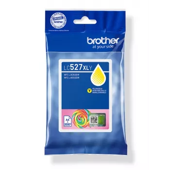 Brother originale LC527XLY cartuccia d'inchiostro ad alte prestazioni – giallo
