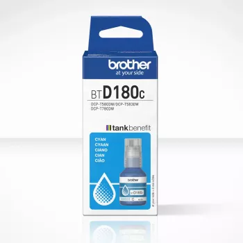 Brother BTD180C ciano bottiglia d'inchiostro originale