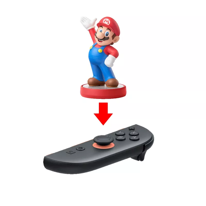 Nintendo Joy-Con 2 (R) rosso chiaro, joystick, Nintendo Switch 2, tasto Home, analogico / digitale, wireless, Bluetooth