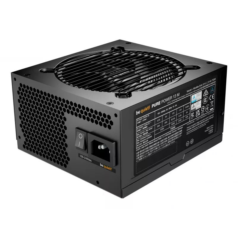 be quiet Pure Power 13 M | alimentatore 750W 20+4 pin ATX ATX nero
