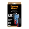 PanzerGlass ® 2-Way Privacy Screen Protector iPhone 17 | iPhone 16 Pro | Ultra-Wide Fit con EasyAligner