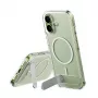 PanzerGlass CARE by custodia, trasparente, con Kickstand e MagSafe, iPhone 17