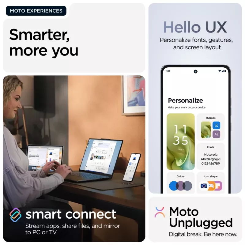 Motorola moto g86 5G 16,9 cm (6,67 inch) Dual SIM Android 15 USB Type-C 8 GB 256 GB 5200 mAh blu scuro