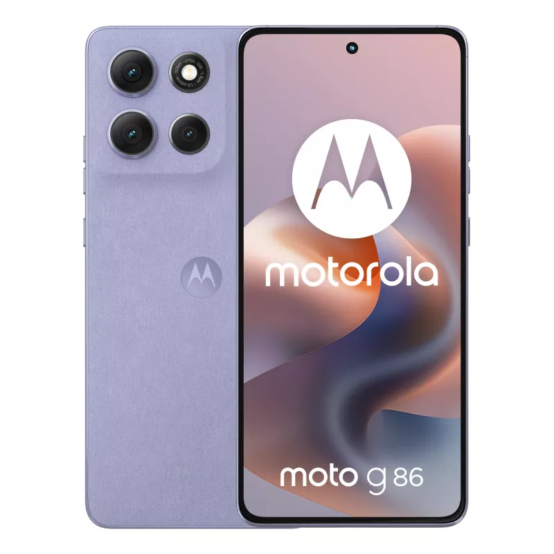 Motorola moto g86 5G 16,9 cm (6,67 inch) Dual SIM Android 15 USB Type-C 8 GB 256 GB 5200 mAh lilla