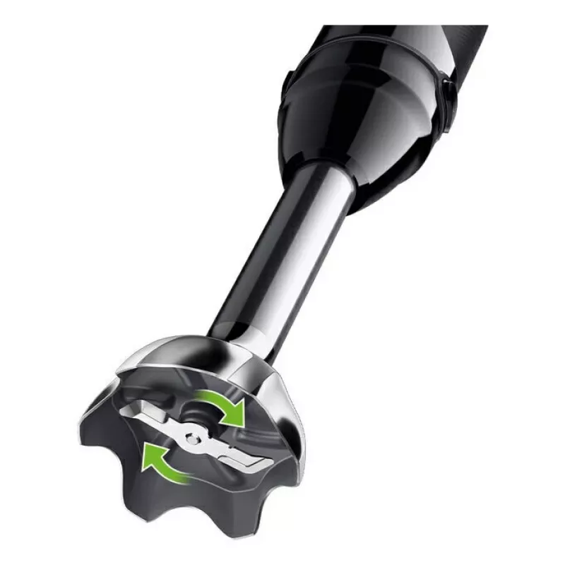 Braun MultiQuick 5 Pro MQ55755M frullatore a immersione 1000 W, 25+1 velocità, piede in metallo, bicchiere, frusta, nero