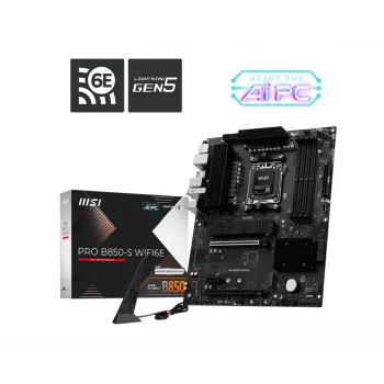 MSI PRO B850-S WIFI6E Scheda madre AMD B850 Socket AM5 ATX