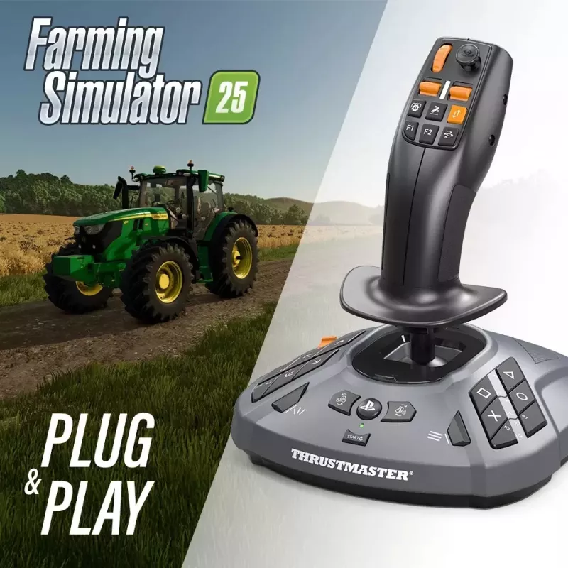 Thrustmaster SimTask FarmStick nero Flightstick analogico / digitale PC, PlayStation 5