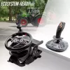 Thrustmaster SimTask FarmStick nero Flightstick analogico / digitale PC, PlayStation 5