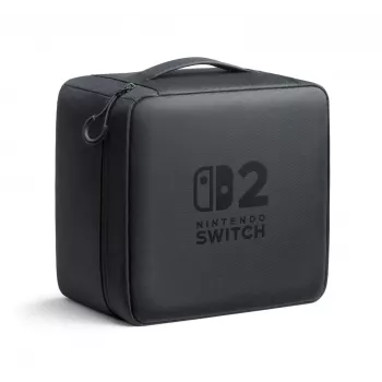 Nintendo Switch 2 custodia da trasporto All-In-One, custodia da viaggio, Nintendo, nero, Nintendo Switch 2, cerniera