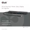 CLUB3D CSV-2553 hub interfacce USB Type-C 5000 Mbit/s nero