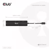 CLUB3D CSV-2553 hub interfacce USB Type-C 5000 Mbit/s nero