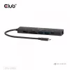 CLUB3D CSV-2553 hub interfacce USB Type-C 5000 Mbit/s nero