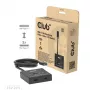 CLUB3D switch video + dati + PD bidirezionale USB-C®, USB Type-C, 2x DisplayPort, 7680 x 4320 pixel, nero, 8K Ultra HD, 120 Hz