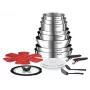 Tefal Ingenio Emotion L897SJ04 set di pentole, 20 pezzi