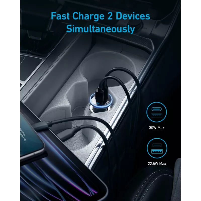 ANKER 325 1a1c 53w Pd caricabatterie da auto con PPS