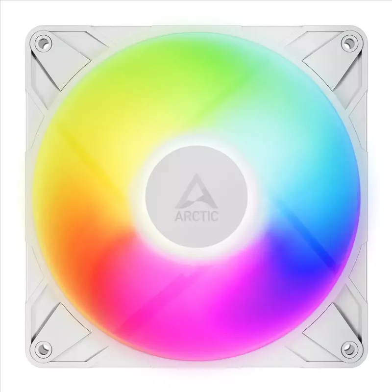 ARCTIC P14 Pro A-RGB (bianco) ventola A-RGB-PWM 140 mm con sdoppiatore