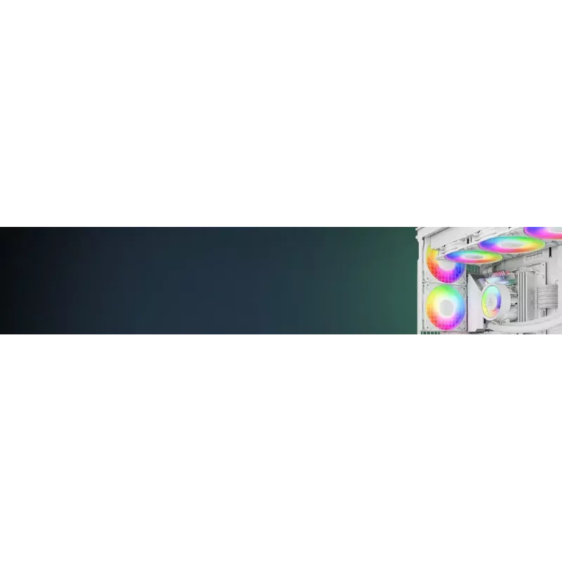 ARCTIC P14 Pro A-RGB (bianco) ventola A-RGB-PWM 140 mm con sdoppiatore