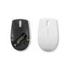 Mouse compatto wireless Lenovo Compact Mouse con batteria – ambidestro, 1000 DPI, HF-Wireless, 3 tasti, grigio