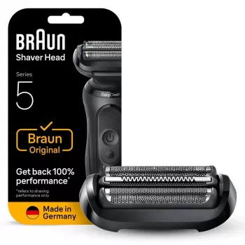 Testina di rasatura BRAUN Series 5 54 B — 1 testina di ricambio, acciaio inox nero