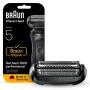 Testina di rasatura BRAUN Series 5 54 B — 1 testina di ricambio, acciaio inox nero