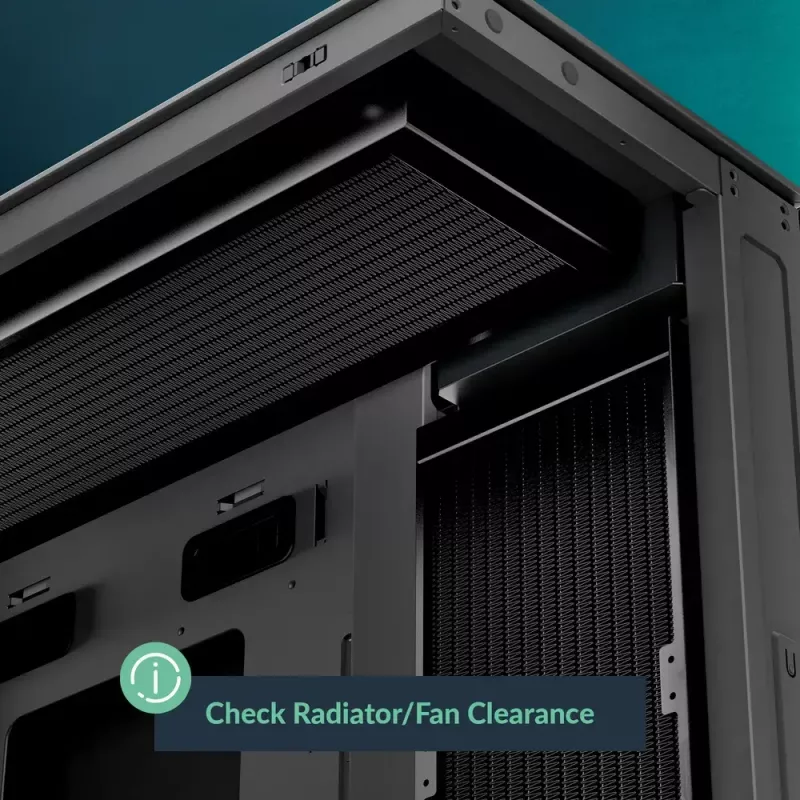 Case PC ARCTIC Xtender (Mirror Black) Midi-Tower nero