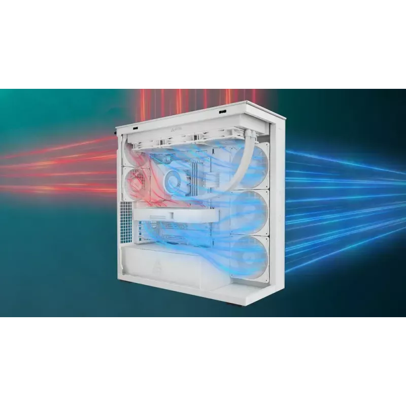ARCTIC Xtender (bianco) case per PC E-ATX Premium