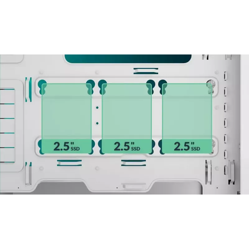 ARCTIC Xtender (bianco) case per PC E-ATX Premium