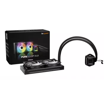 be quiet! PURE LOOP 3 LX raffreddamento a liquido All-in-One per processore 12 cm nero 1 pezzo