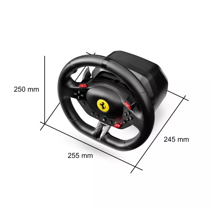 Thrustmaster T98-P FERRARI 296 GTB nero volante + pedali PC, PlayStation 4, PlayStation 5