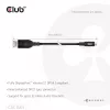 CLUB3D CAC-1563 Cavo adattatore video 2 m USB Type-C DisplayPort nero