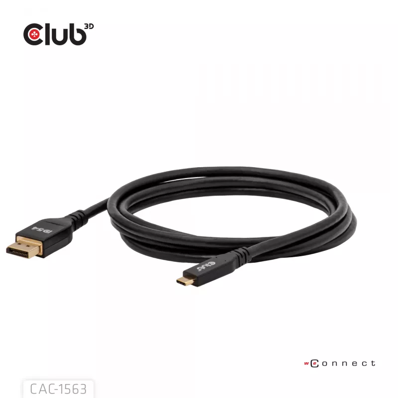 CLUB3D CAC-1563 Cavo adattatore video 2 m USB Type-C DisplayPort nero