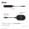 CLUB3D Wireless USB-C® to HDMI™, 1920 x 1080 Pixel, trasmettitore e ricevitore AV, con filo e wireless, nero, HDCP