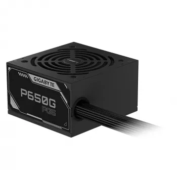 GIGABYTE P650G alimentatore PCIE 5.1 – PCIe 5.1, 80 PLUS Silver, ventola 120mm, compatibile ATX 3.1, spina EU
